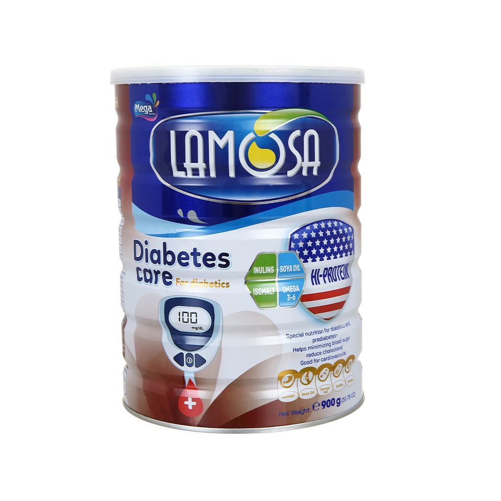 [ Giảm Sốc ] Sữa bột Lamosa Diabetes Care lon 900g