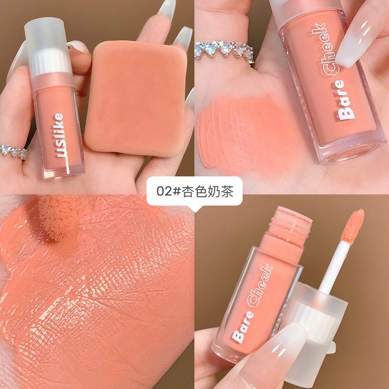 [Hàng mới về] Má hồng dạng lỏng USLIKE tự nhiên trang điểm làm đẹp chống nước | BigBuy360 - bigbuy360.vn