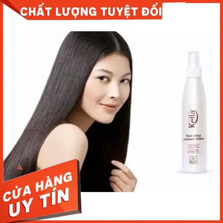 [TẬN GỐC] nước dưỡng xịt dưỡng  Kella Làm Mềm Tóc 250ml (màu trắng) dưỡng ẩm  mềm tóc chống khô sơ chẻ ngọn mùi thơm lâu