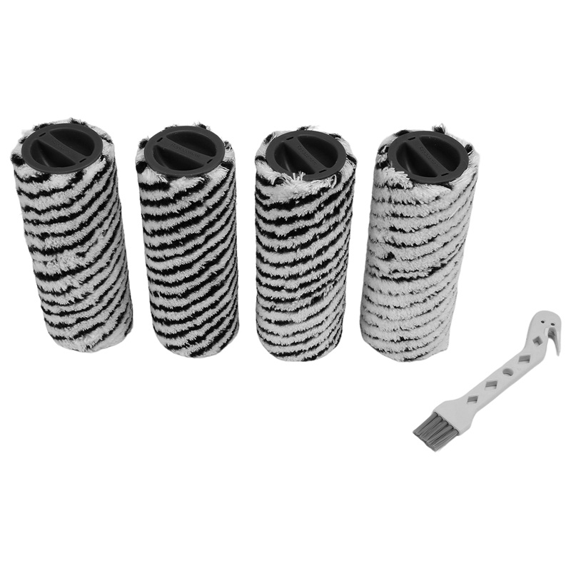 Set 4 Chổi Lăn Vệ Sinh Sàn Nhà Cho Karcher FC7 FC7 Premium FC5 FC5 FC3