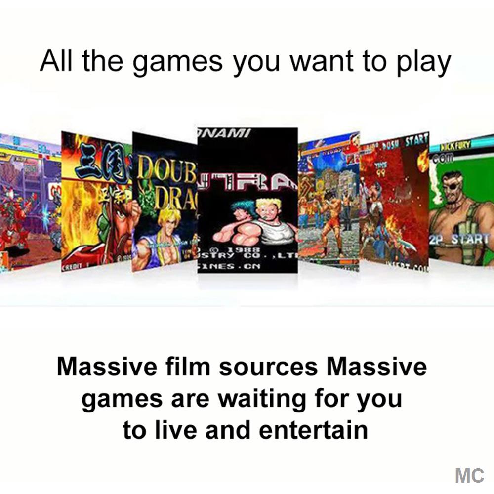 Máy Chơi Game Cầm Tay Không Dây X6 High End TV 2.4G 4K HD Video Cho PS1 / G