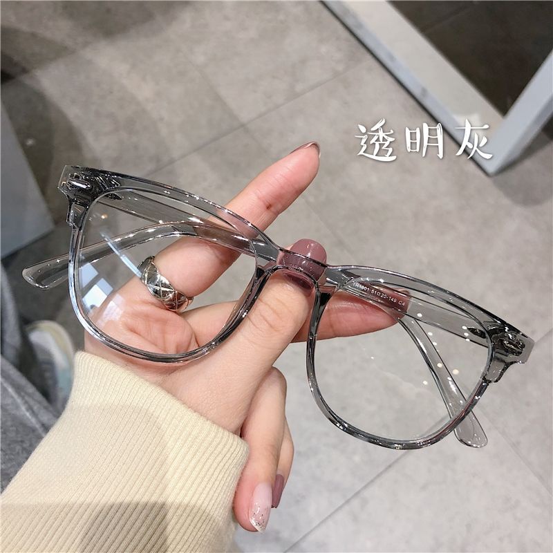 Ultra Khung Trắng Trong Suốt Siêu Nhẹ Với Độ Xoay Phiên Bản Hàn Quốc Mỏng Mặt Tròn Nhìn Trơn