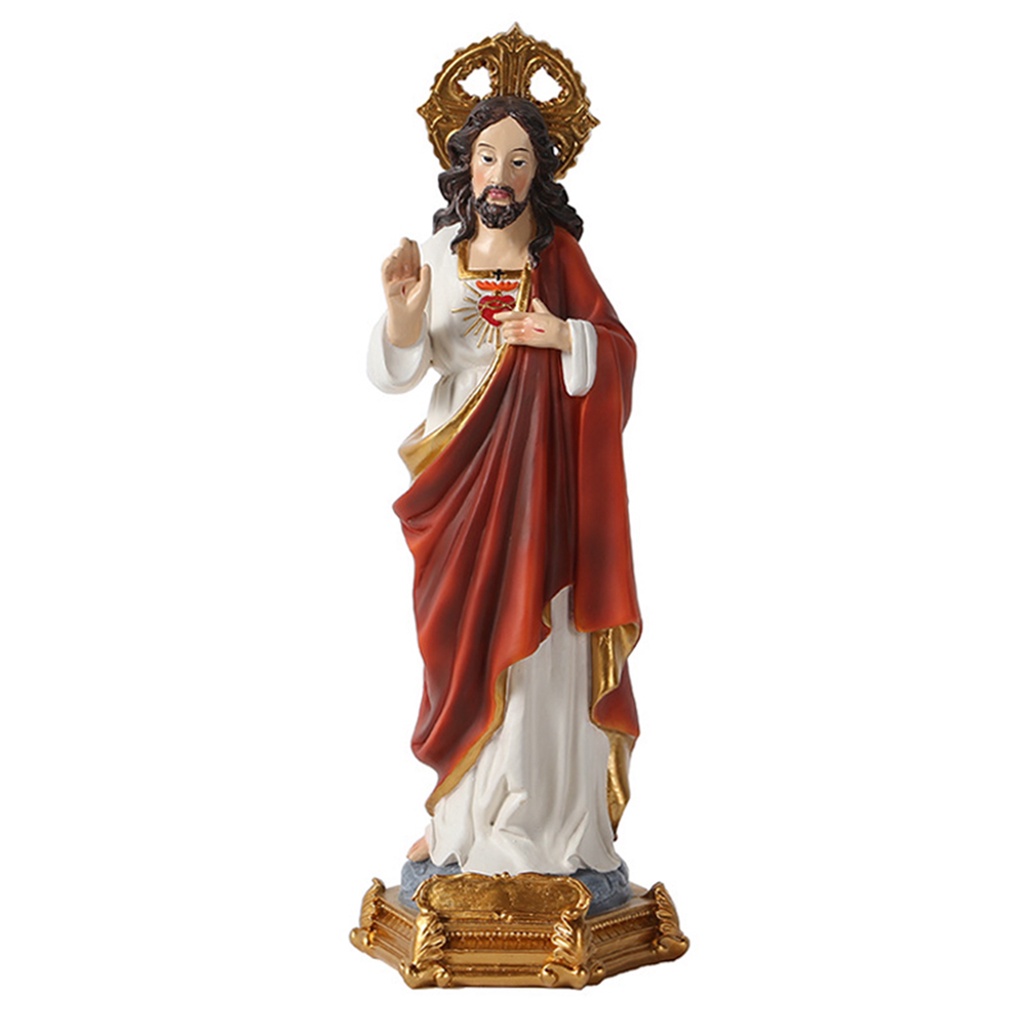 Mô hình tượng chúa Jesus bằng nhựa dùng trang trí