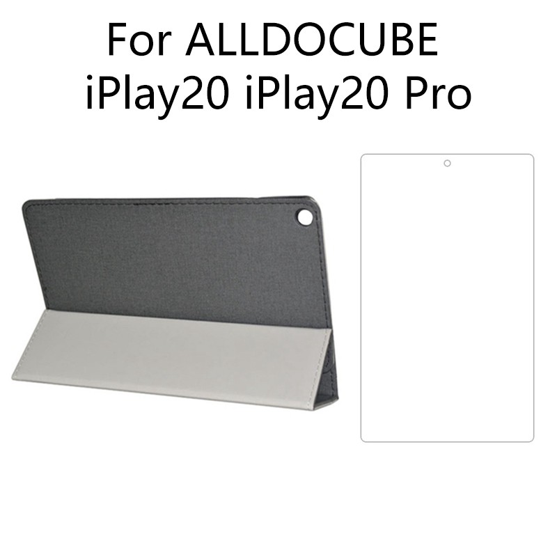 Cover Case+Screen Protector for Alldocube Iplay20 Iplay20 Pro Tablet 10.1inch Pc Pu Leather Case for Cube Iplay20