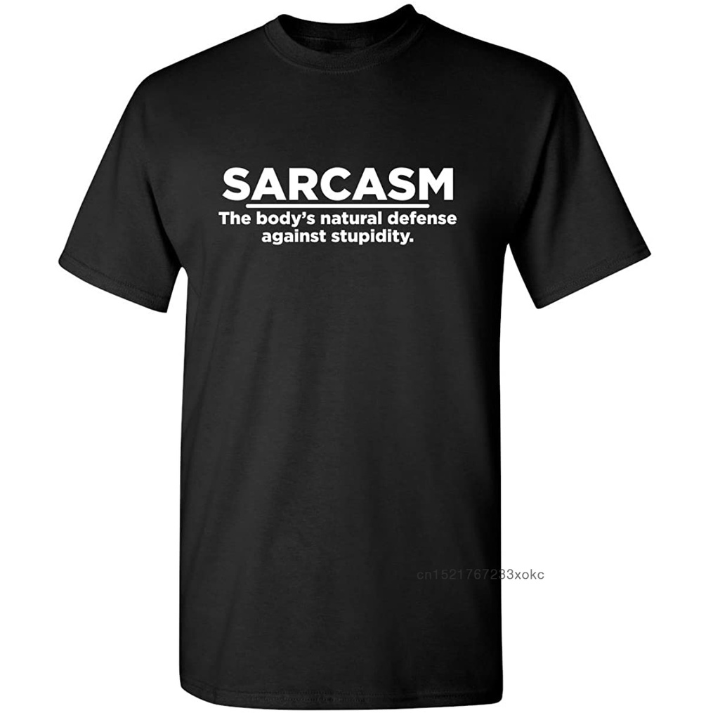 GILDAN Áo Thun 100% Cotton In Họa Tiết Sarcasm Body 'S Nature Defense Dành Cho Nam