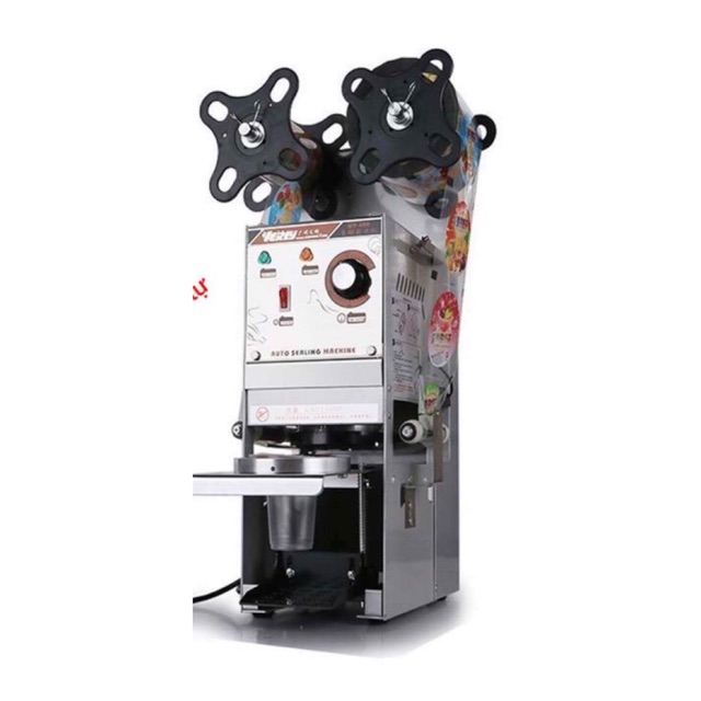 Máy dập bán tự động wy860(màu trắng bạc)