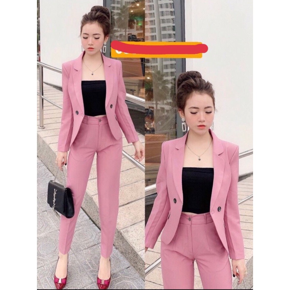 Sét vest ba món sáng trọng