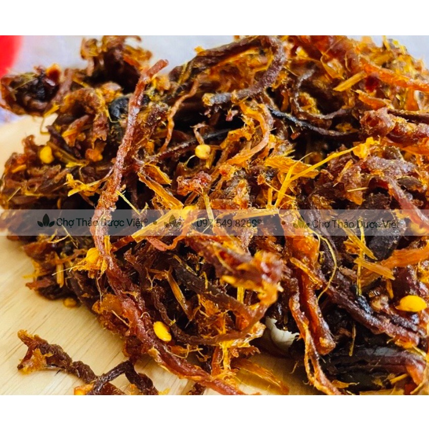 Khô bò xé sợi mềm, cay 300g (Khô bò sợi tẩm gia vị, đồ ăn vặt thơm ngon) - Chợ Thảo Dược Việt