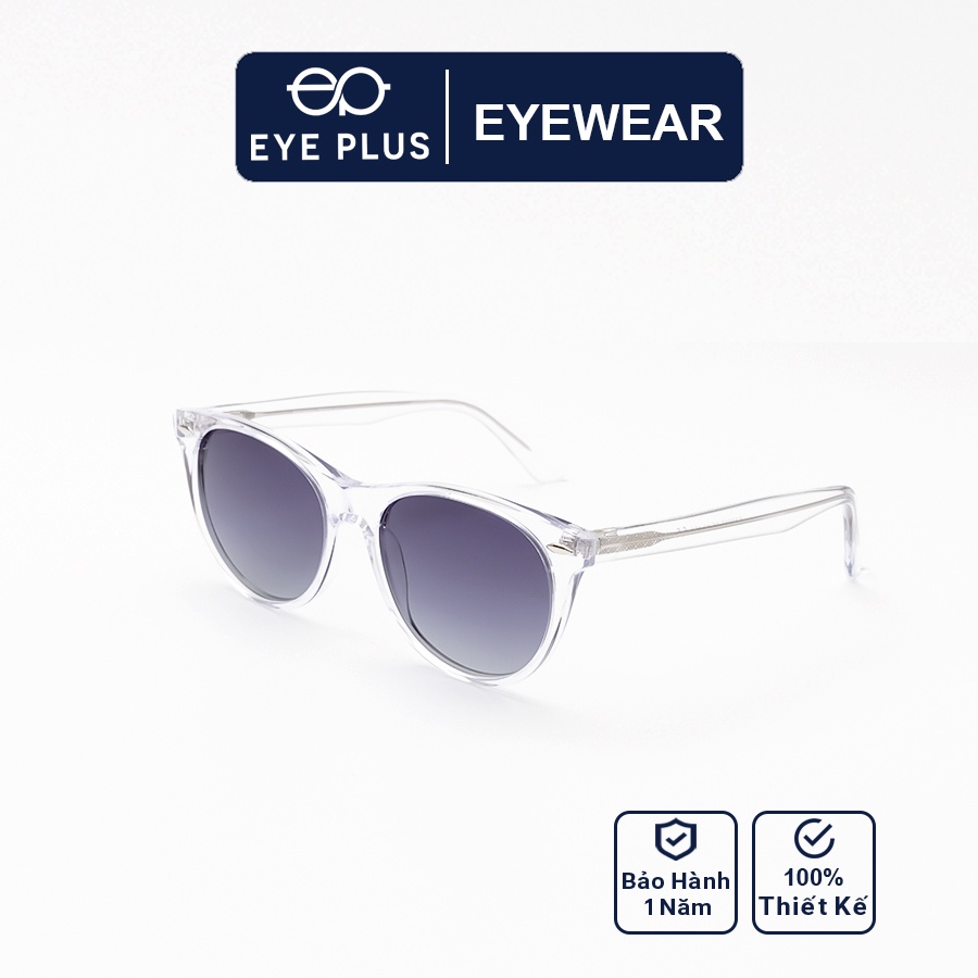 Kính râm nam nữ thời trang Eye Plus dáng vuông tròn KR Reeman-5055