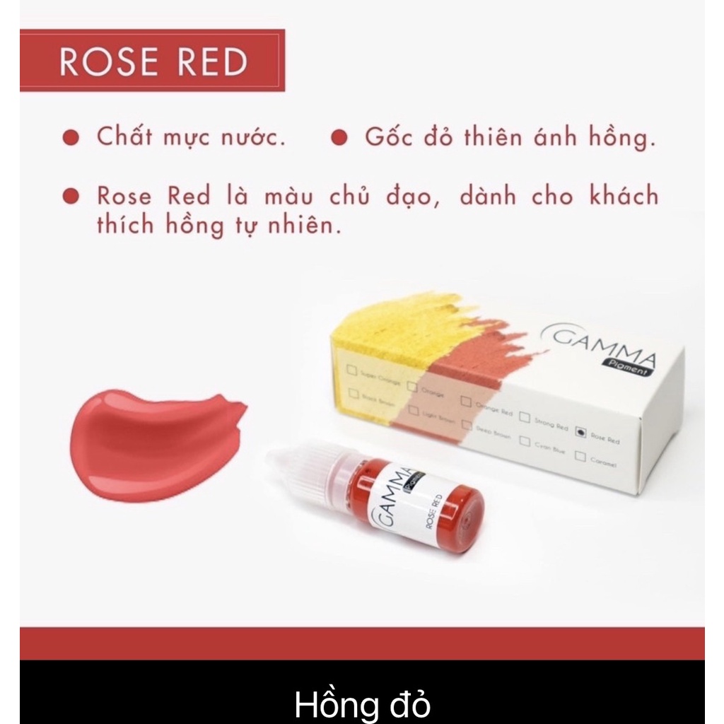 Mực Gamma mini 3,3ml, Fullsize 10ml