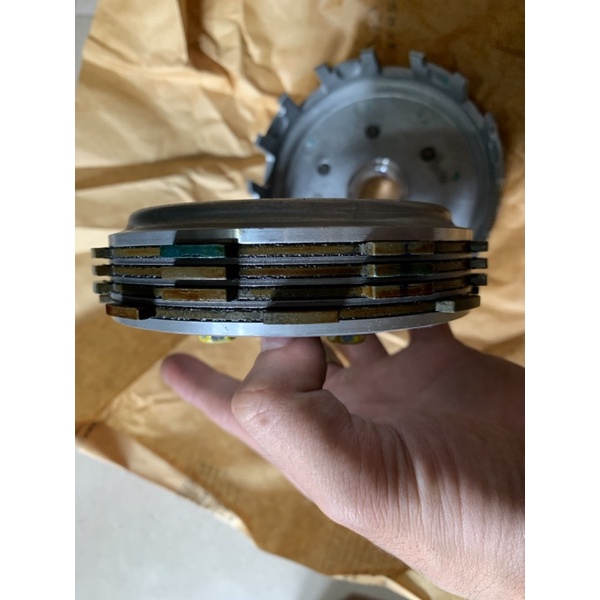 Bộ nồi  sau wave S110,wave RSX 110 4 lò xo zin hãng