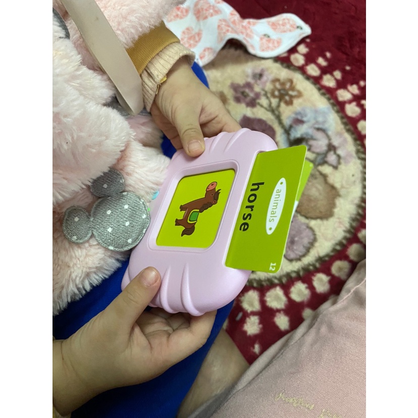 Máy Đọc Thẻ Flashcard Tiếng Anh Dành Cho Trẻ Em 510 từ vựng
