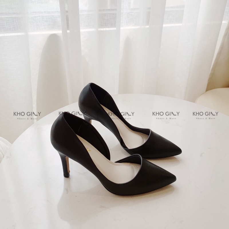 Giày cao gót Nhọn Khoét G0190