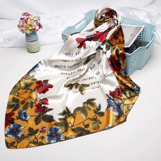 Khăn choàng lụa vuông hot trend size 90x90cm