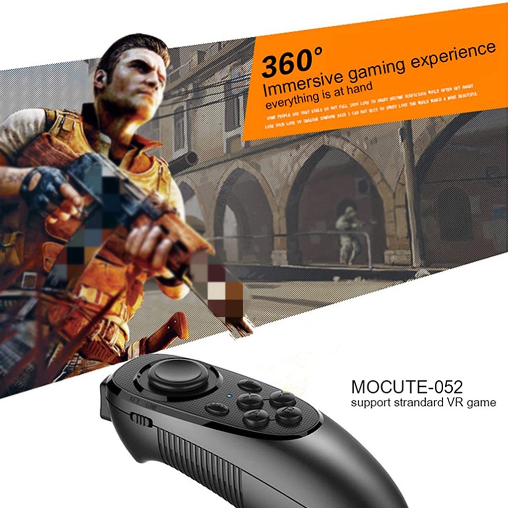 E-book Gamepad Wireless Bluetooth-compatible Game Handle Selfie Mouse Remote Control Portable Tablet PC Computer