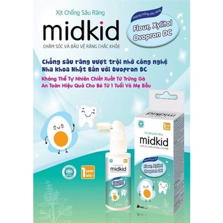 Xịt chống sâu răng midkid