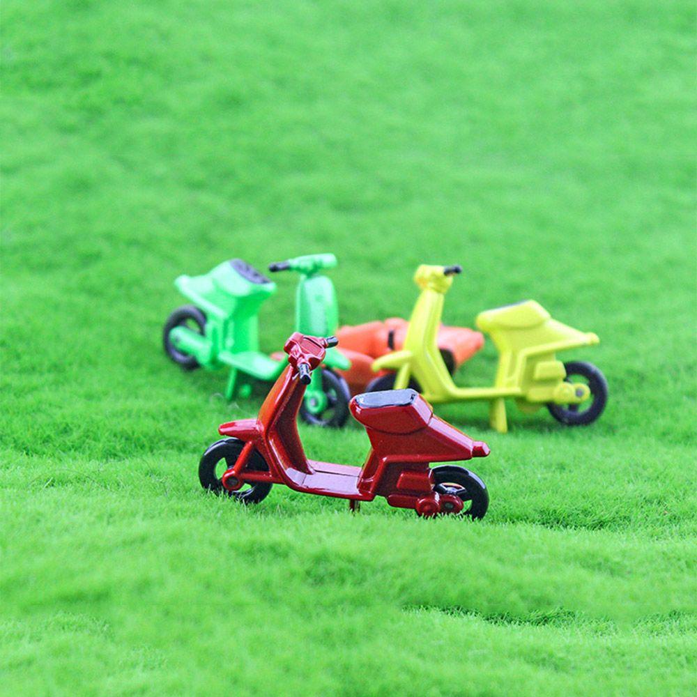 Mô Hình Xe Mô Tô Mini Bằng Nhựa Resin DIY Cho Nhà Búp Bê