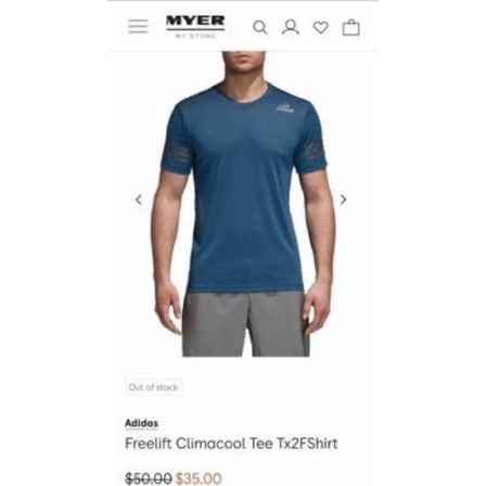 Áo phông cộc tay thể thao Adidas