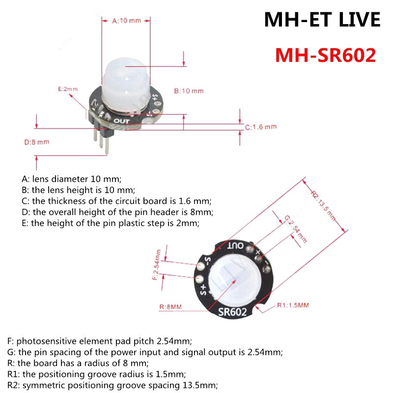 Mô Đun Cảm Biến Chuyển Động Sr602