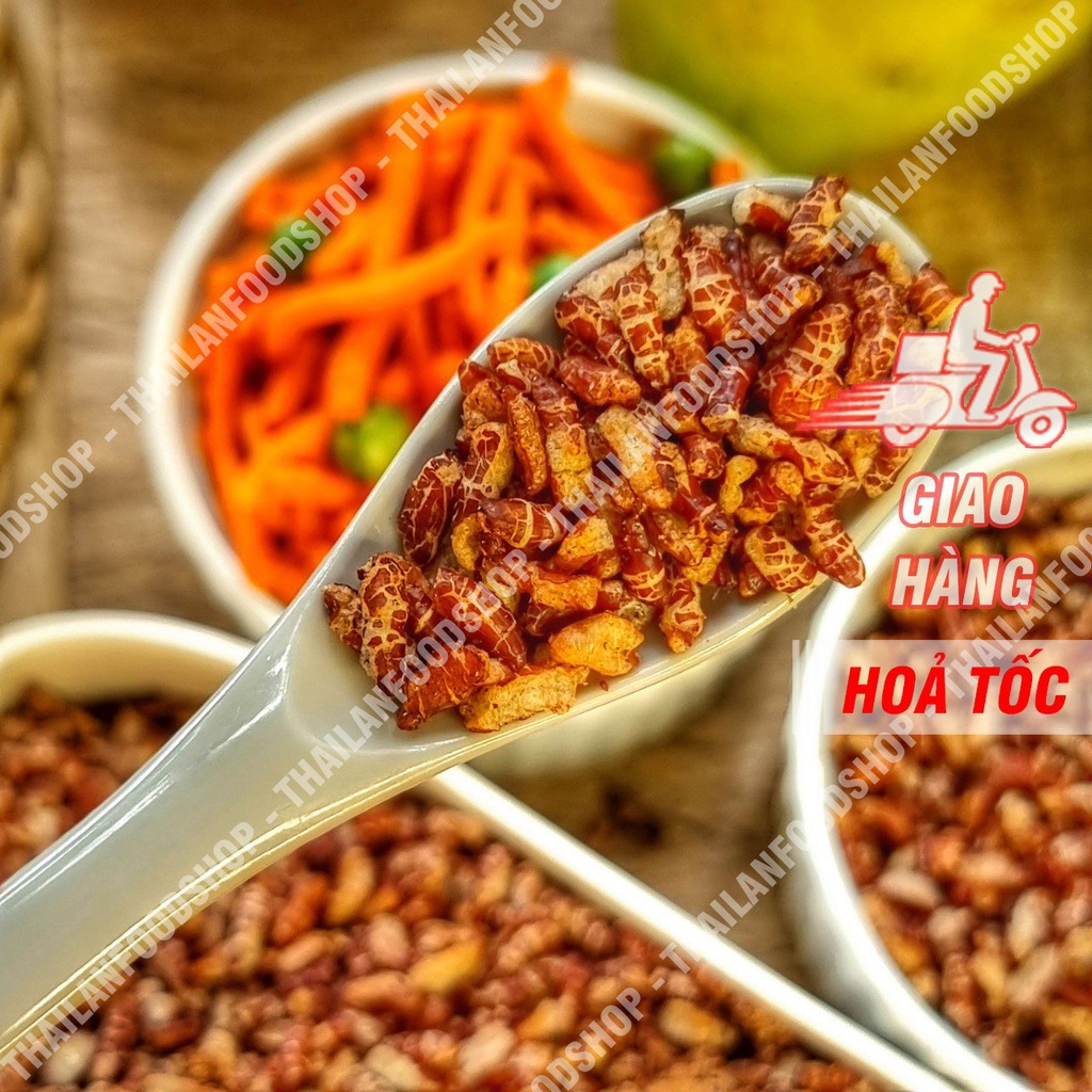 Gạo Lứt Sấy Giòn Ăn Liền ( Cốm Gaọ Lứt ) Lon 300gr