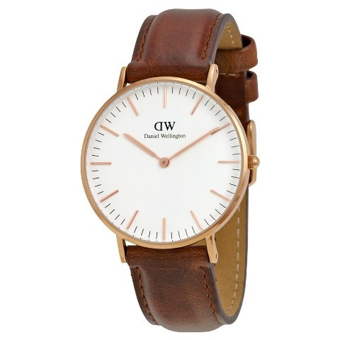 Đồng Hồ Nam Nữ Daniel Wellington Classic Bristol Rose Gold White DW Chính Hãng - OtisWatch