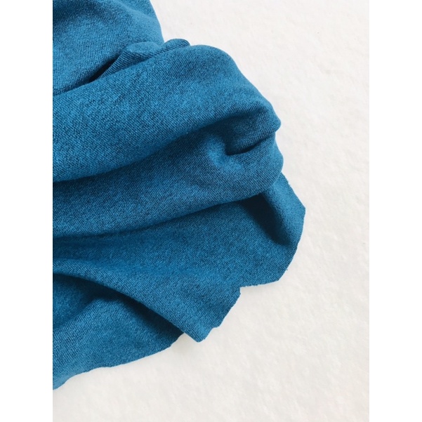 Vải thun tăm nhuyễn tông xanh 2