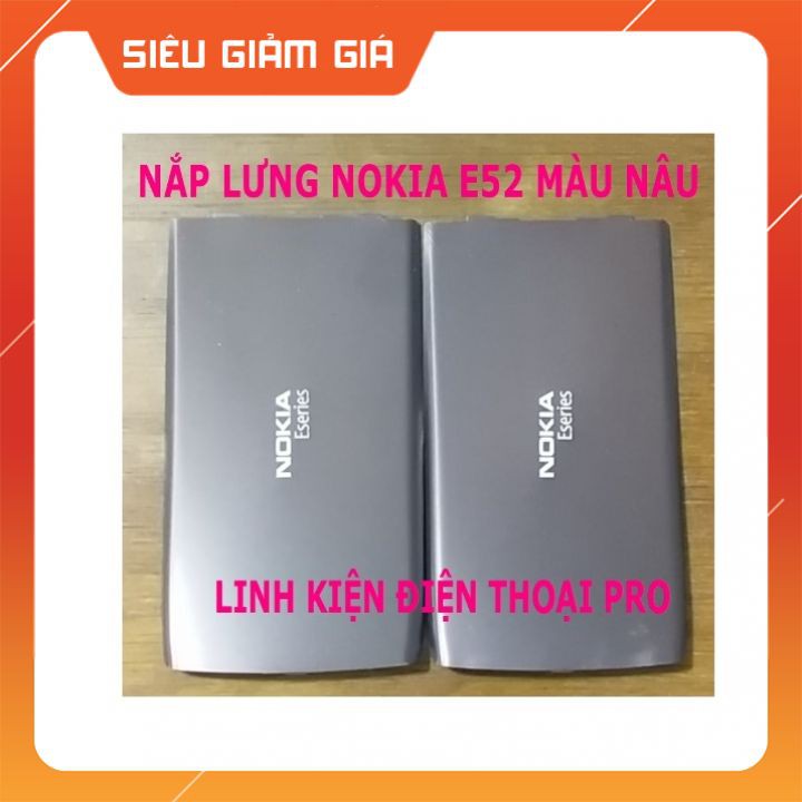 NẮP LƯNG NOKIA E52 MÀU NÂU