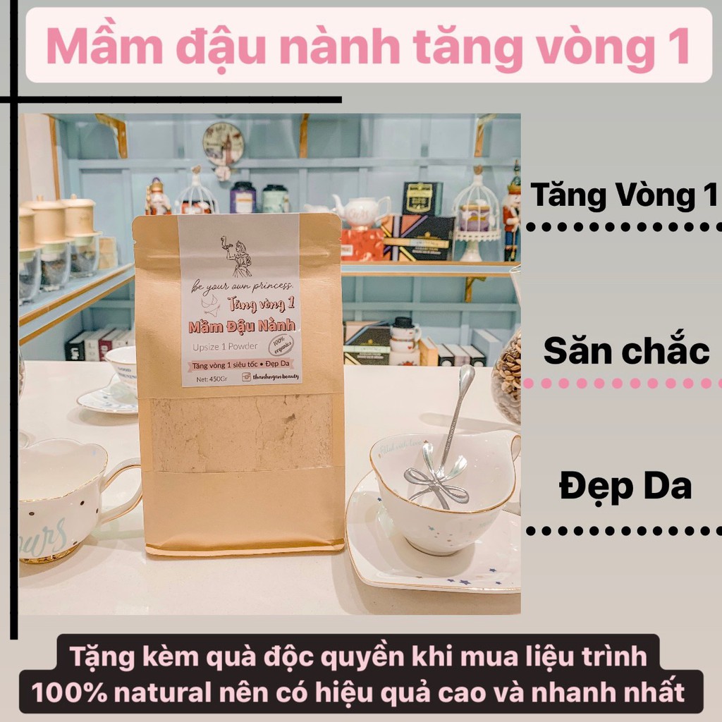 Bột Tăng Vòng 1 HANDMADE [ TẶNG KÈM MILK LOTION ĐỘC QUYỀN]