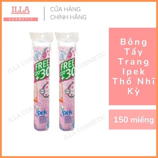 Bông Tẩy Trang Ipek Cotton Pads Thổ Nhĩ Kỳ 150 Miếng