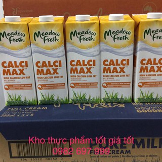 Sữa Meadow Fresh max canxi hộp 1L
