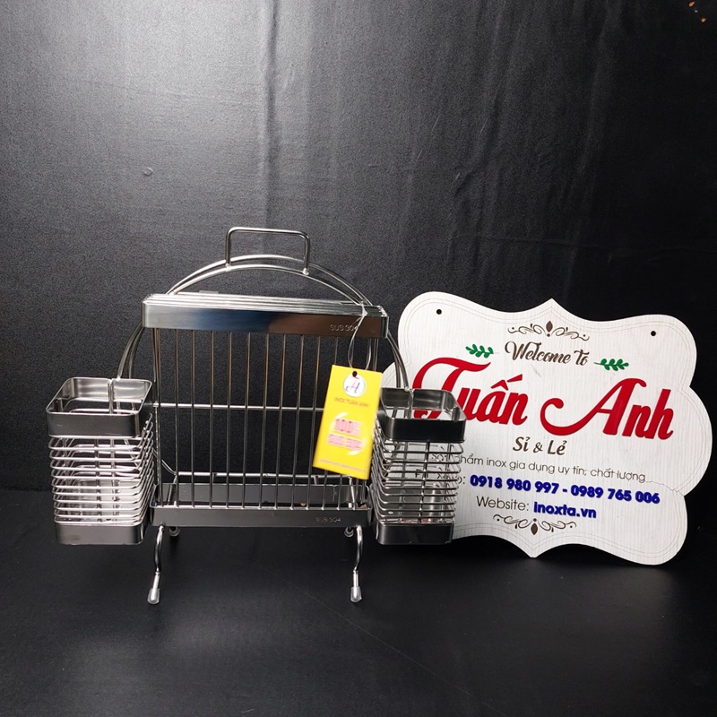 Kệ dao thớt đũa inox 304 - Giá để dao thớt đa năng