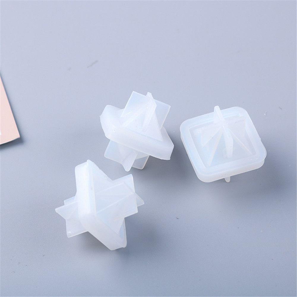 ZAIJIE24 Khuôn Làm Nhựa Resin Epoxy UV Hình Mặt Cười