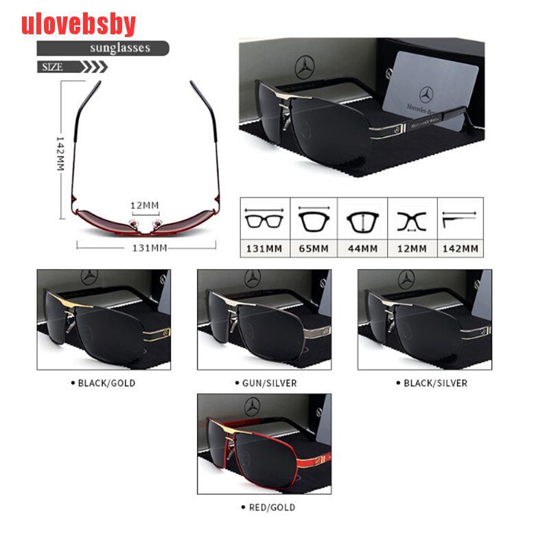 Kính Mát Phân Cực Gọng Kim Loại Thời Trang Cho Nam | BigBuy360 - bigbuy360.vn