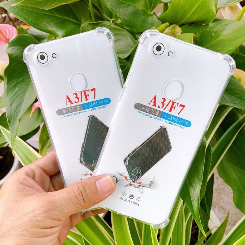 Ốp trong suốt chống sốc Oppo F7 /Oppo F5 dẻo