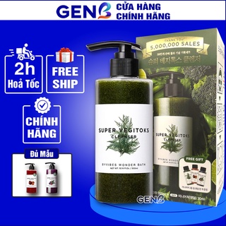 Sữa Rửa Mặt Rau Củ Thải Độc Hàn Quốc 300ml CHÍNH HÃNG- Srm Sửa Rửa Mặt Cho Da Dầu Mụn Khô Nhạy Cảm Da Lão Hoá Genb