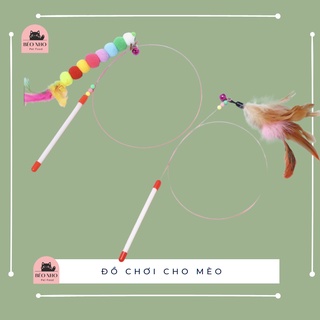 Đồ chơi cần câu mèo/ Đồ chơi cho mèo - mẫu ngẫu nhiên