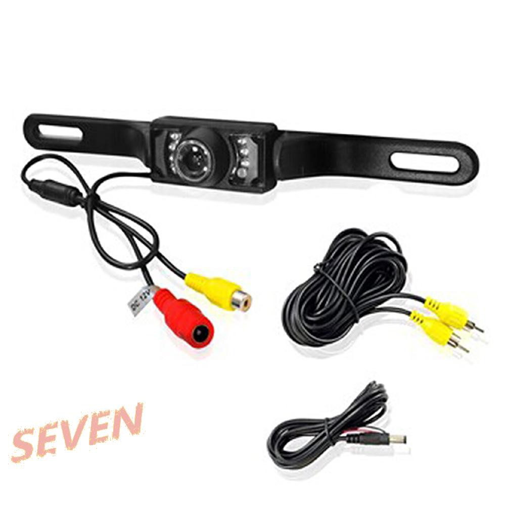 CMOS Camera Chiếu Hậu Tầm Nhìn Đêm 7 Led Cho Xe Hơi