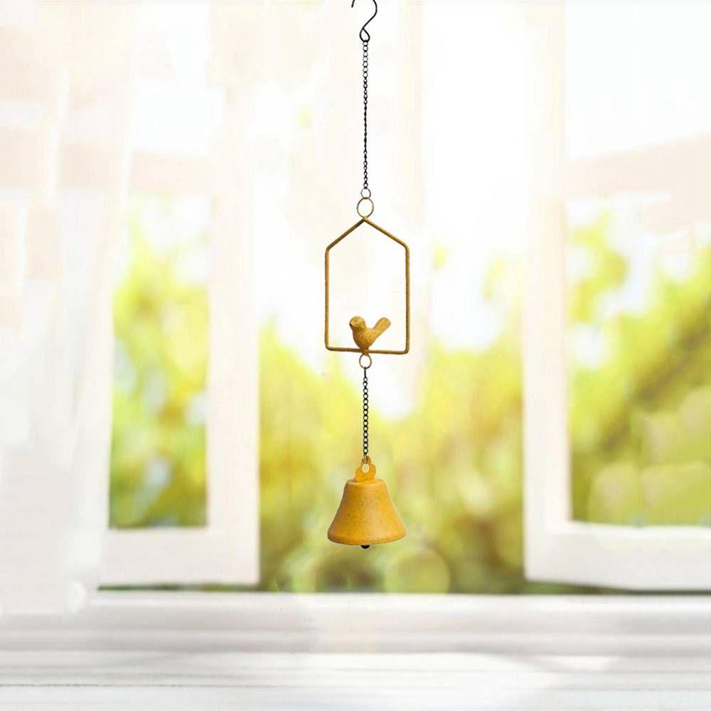 LEISURE Chuông Gió Hình Chim Ruồi Trang Trí Sân Vườn