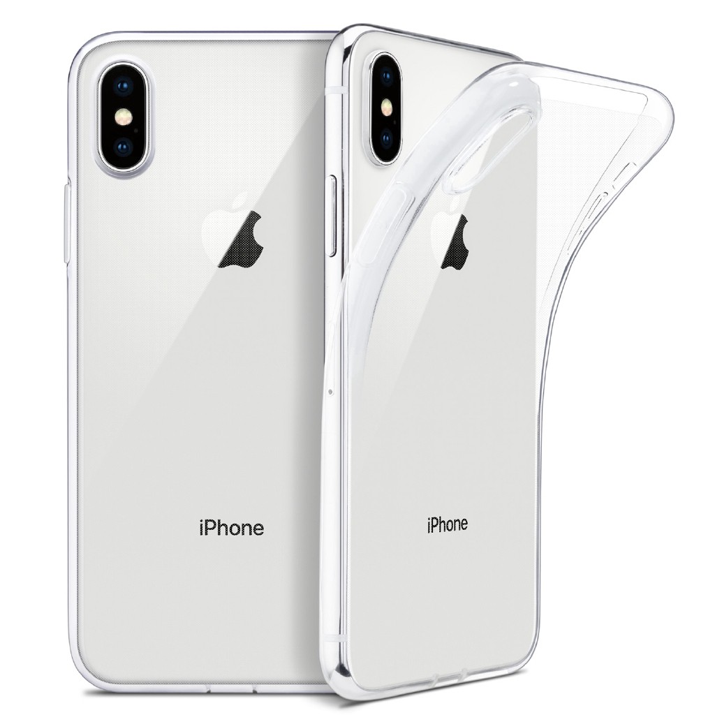 iPhone 12 Mini 11 Pro X 7 8 6 6S Plus 5 5S SE XS Max XR 2020 ỐP SILICON TRONG SUỐT SIÊU TRONG DẺO MỎNG KHOE MÁY