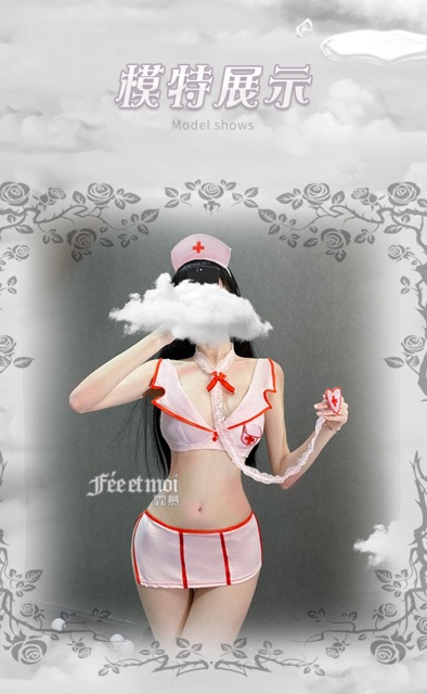 Set ngủ cosplay nữ y tá sexy | BigBuy360 - bigbuy360.vn