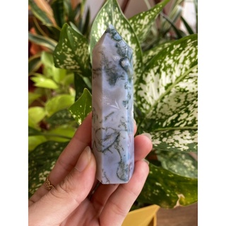 Trụ Moss Agate