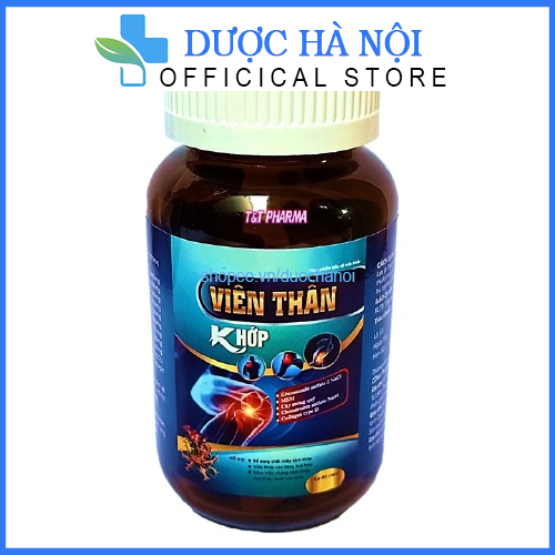 Viên Thần Khớp glucosamin 1500mg giảm đau khớp , đau lưng, nhức khớp gối, Hộp 60 viên