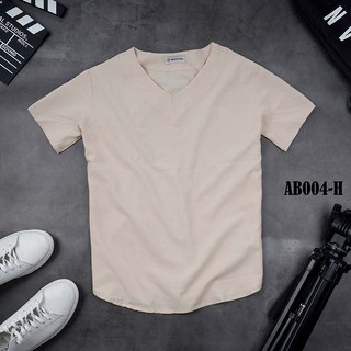 Áo đũi nam ngắn tay cổ v phong cách