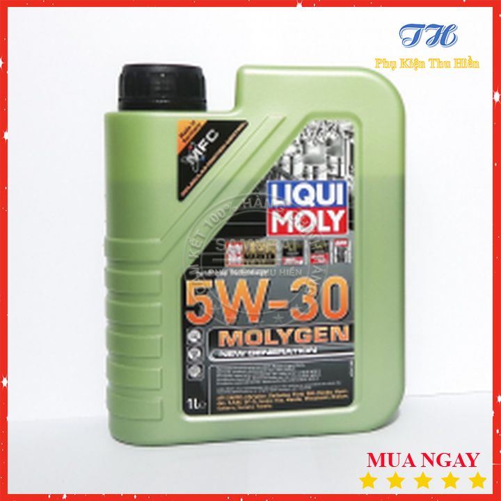 Nhớt Máy Liqui Moly 5W30 Molygen 1L - Nhớt Đức Cho Xe Tay Ga Công Thức Đặc Biệt