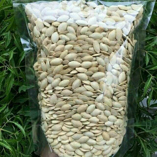 1kg Hạt bí nếp rang tay loại 1 siêu sạch thơm giòn béo ngậy