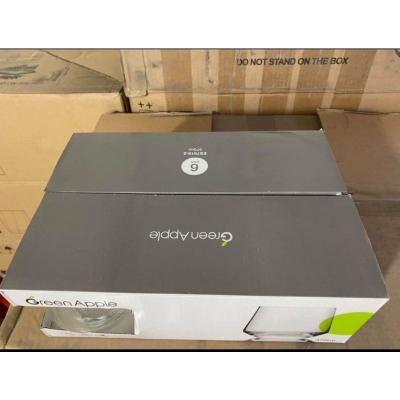 Bộ 6ly thủy tinh cao cấp Green Apple