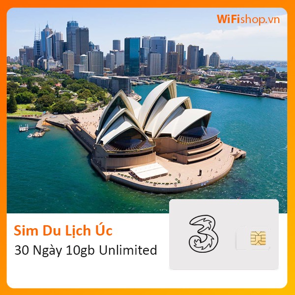 Sim Du Lịch Úc 30 Ngày 10gb Unlimited thumbnail