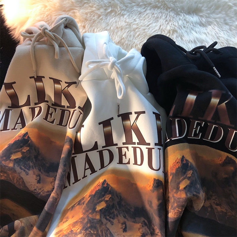 Áo Hoodie nam nữ unisex LiKe, Áo nỉ bông có mũ 2 lớp phom rộng phong cách hàn quốc ulzzang đủ màu | BigBuy360 - bigbuy360.vn