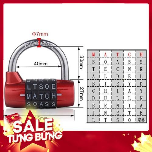 Hot Ổ khóa chữ số 5 chữ tiện dụng Loại tốt