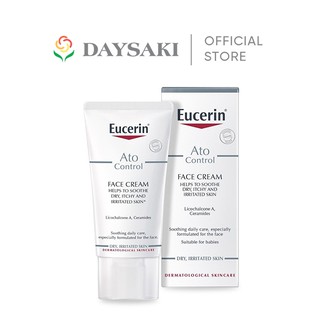 Eucerin Kem Dưỡng Ẩm Cho Da Mặt & Làm Dịu Da Bị Kích Ứng AtoControl Face Cream 50ml